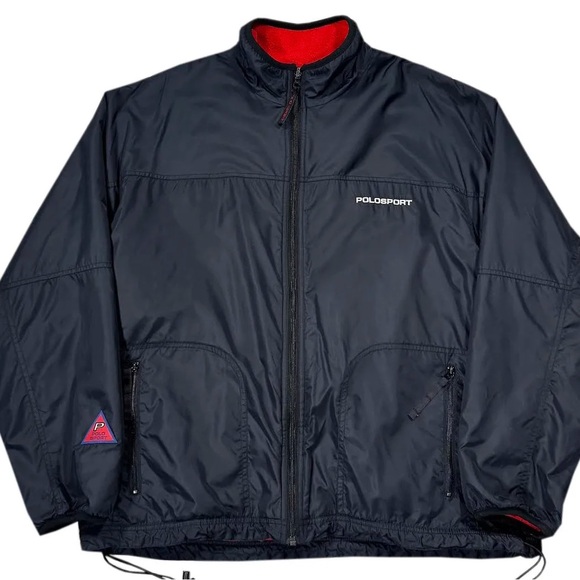 Polo Ralph Lauren Other - Vintage Polo Sport Ralph Lauren Reversible Jacket (Size XL)